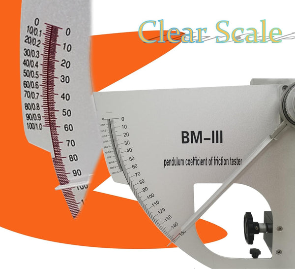Portable Pendulum Skid Resistance Tester Pendulum Friction Tester Slip Resist
