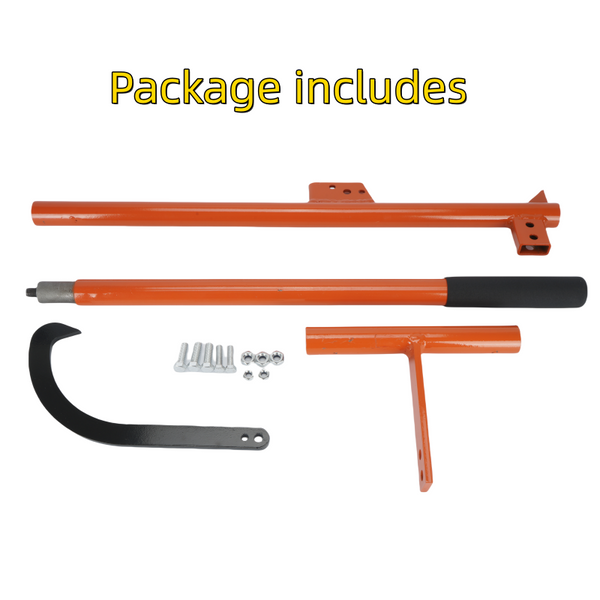 51" Timber Jack Cant Hook Log Roller Tool with Log Hook for Tree Felling Logging