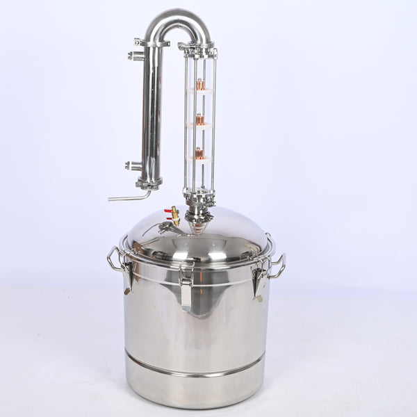 50L Premium Alcohol Distiller Stainless Steel Still Wine Making Kit Home Brewing