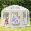 Clear Pop Up Bubble Tent Waterproof PVC Instant Setup Camping Shelter Outdoor
