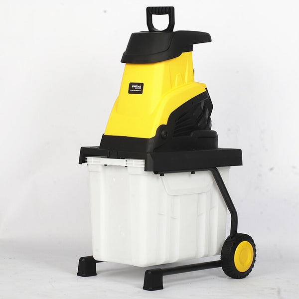 2500W Electric Wood Chipper Crushing Impact Shredder Garden Mulcher On Wheels AU