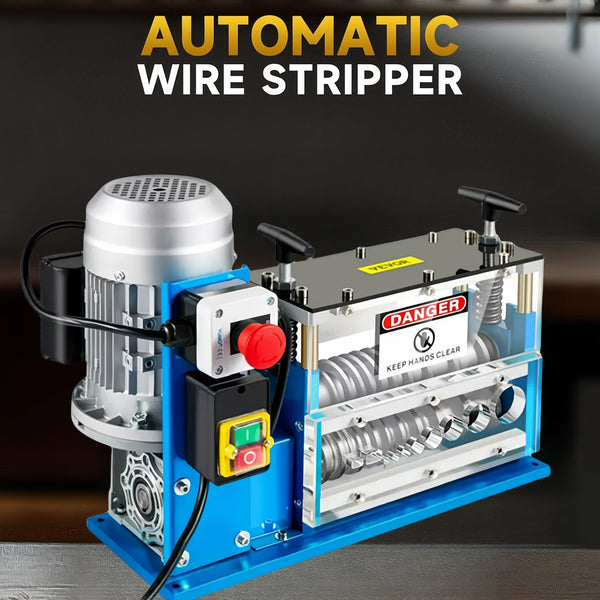 370W Electric Wire Stripping Machine Copper Cable Stripper 1.5-38 mm