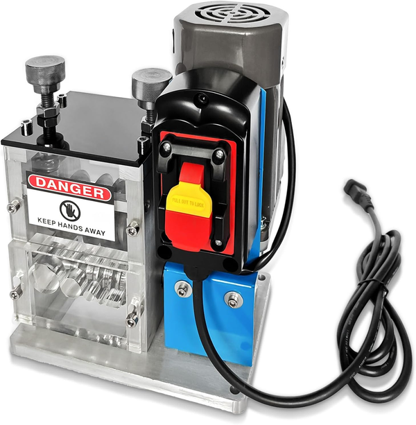 180W Electric Wire Stripper Machine Wire Stripping Tool for 1.5-30 mm Scrap Wire