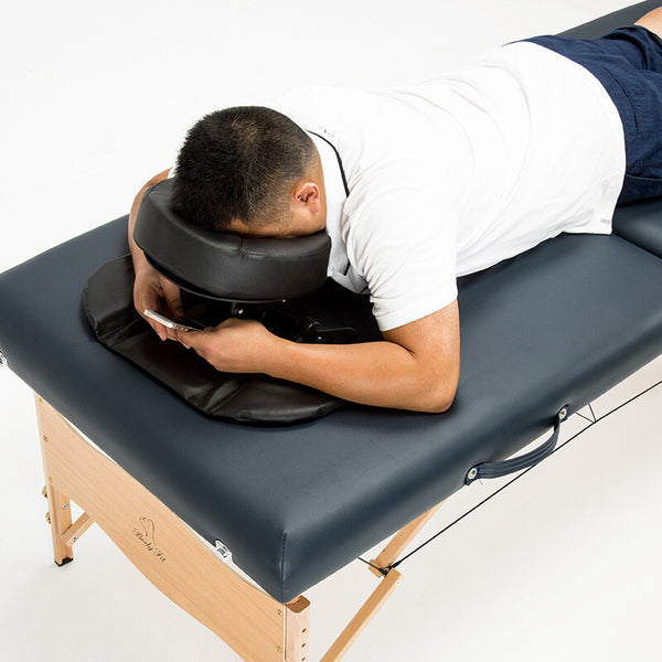 Massage Table Headrest Pillow Face Down Cradle Cushion Sleep Rest Kit Adjustable