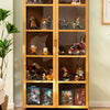Display Storage Case for LEGO Statues Storage Shelves Dustproof Display Cabinet