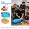 CPR Manikin Training Kit Teaching Model Adult First Aid Learning with Mini AED