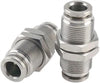 Connectors Fittings PM Air Tube 6mm Push Hose Connector Quick Release Pneumatic
