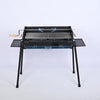 BBQ Charcoal Grill Roast Outdoor Camping Barbecue w/ Adjustable Charcoal Height