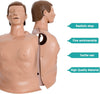 CPR Manikin Training Kit Teaching Model Adult First Aid Learning with Mini AED