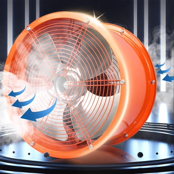 Explosion Proof Axial Flow Fan Silent Exhaust Fan Suction Blower Ventilation AU