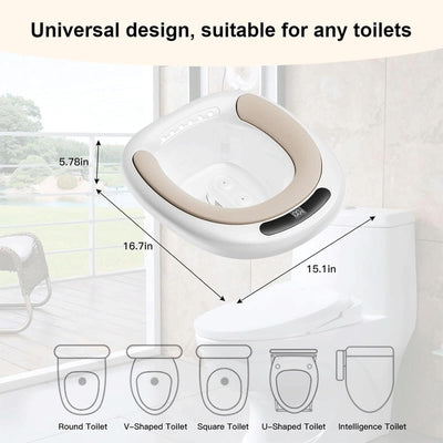 Sitz Bath Postpartum Hemorrhoids Patients Healing Toilet Seat Electic Bidet Tub