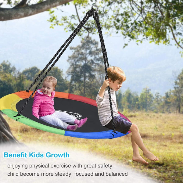 Giant Tree Swing 100cm Outdoor Hammock Chair Kids Children Yard Play Equipment