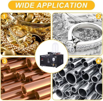 3IN1 Vacuum Investing Casting Machine Melting Furnace Jewelry Lost Wax Casting