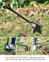 Gardening Pitch Fork Digging Fork with Manganese Steel Garden Agricultural Tool
