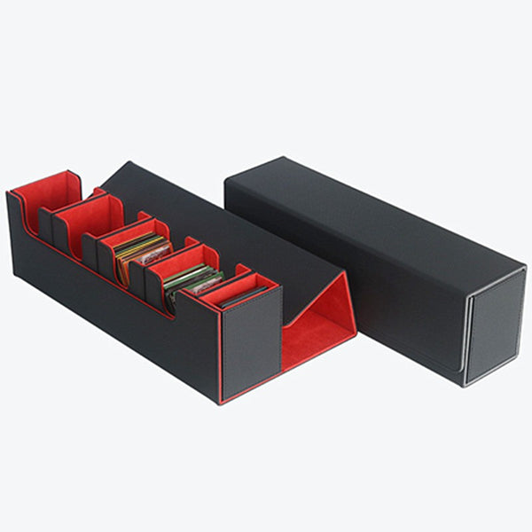 Card Deck Storage Box Durable Separated Case Carrying Trading MTG Card Organizer