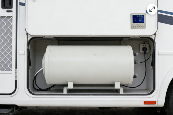 10L Electric RV Water Heater 12V-240V LCD Caravan RV Water Heater Tank AC/DC AU