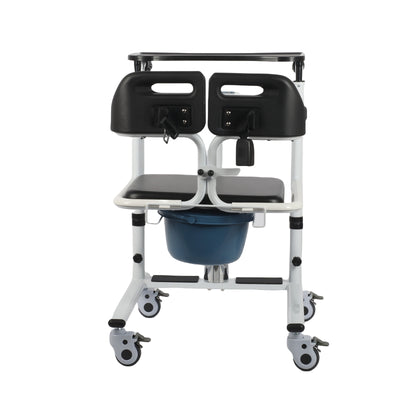 Lift Transfer Chair Patient Wheelchair+Assist Rise Lifter Hydraulic Lift Chair