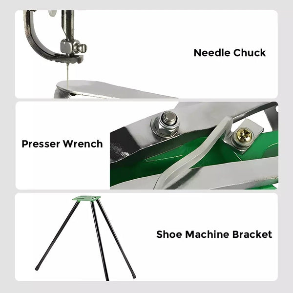 Hand Sewing Leather Cobbler Shoes Repair Machine Manual Patcher Cobbler Machine