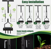 Manual Lawn Aerator Coring w/ Soil Track Tray &3 Core Portable Core Aerator Tool