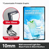 A1 LED Light Box Black Frame MAGNETIC Slimline Display Poster Waterproof Sign