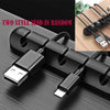 5 Clips USB Charge Cable Holder Desk Cable Clips Organizer Cord Management