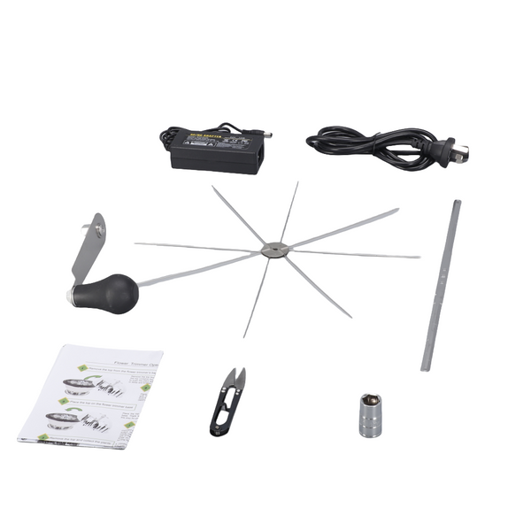 Automatic Bud Leaf Bowl Trimmer 16/24' Electric Twisted Spin Cut Stainless Steel