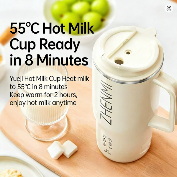 6in1 Soy Milk Maker Soybean Machine Juice Grain Blender Automatic Heating 500ml