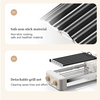 Hot Dog Roller Grill Sausage Roller 6 Rollers Stainless Steel Camping BBQ Home