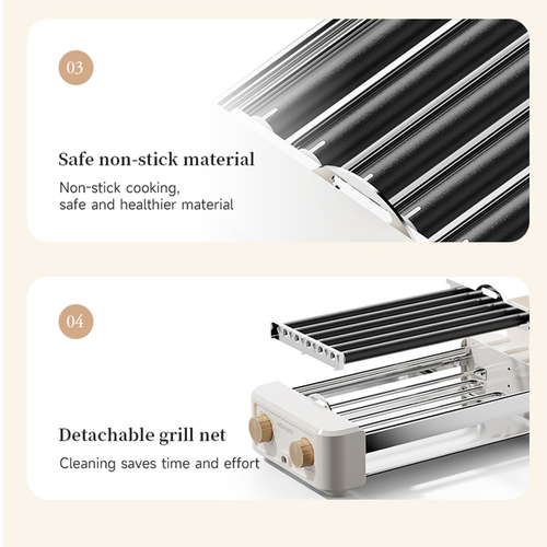 Hot Dog Roller Grill Sausage Roller 6 Rollers Stainless Steel Camping BBQ Home