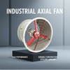 Explosion-proof Axial Flow Fan Durable Factory Fan 1450rpm Sturdy Exhaust Fan AU