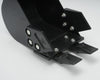 200mm Narrow Digging Bucket For Mini Excavators 7.87in Trenching Attachment