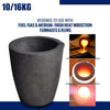 10/16KG High-Purity Graphite Melting Crucible Smelting Tool for Gold Silver AU