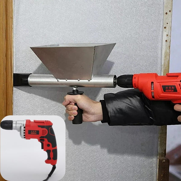 Portable Spray Gun Kit Mortar Grout Gun Electric Grouting Filling Floors Drill