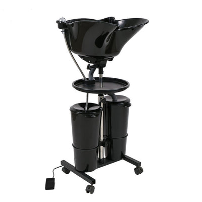 Hair Basin Salon Mobile Backwash Shampoo Bowl Sink Hairdressing Washing Portable