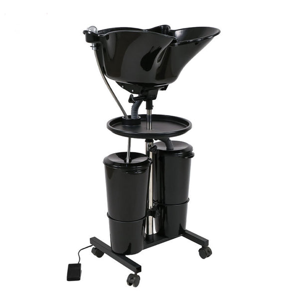 Hair Basin Salon Mobile Backwash Shampoo Bowl Sink Hairdressing Washing Portable