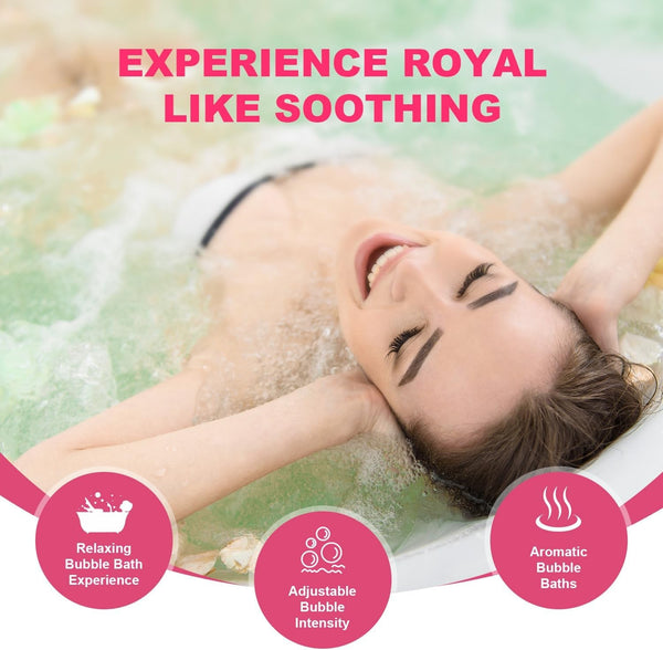 Portable Spa Bubble Bath Massager Waterproof  Spa Mat For Relaxation Xmas Gifts