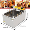 Commercial Electric Deep Fryer 12L Cheese Hot Dog Fryer Corn Dogs&Chip Cooker
