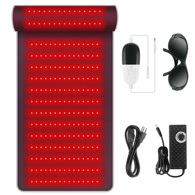225 LED Red Light Therapy Mat Body Beauty Device Muscle Pain Relief Infrared Pad