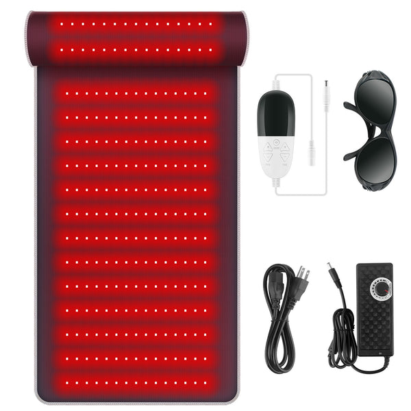 225 LED Red Light Therapy Mat Body Beauty Device Muscle Pain Relief Infrared Pad