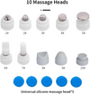 Shockwave Therapy Machine ESWT Shock Wave Therapy Device with 10 Heads&12 Modes