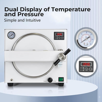 18L Autoclave Steam Sterilizer Lab Equipment High Temperature Steam Equipment