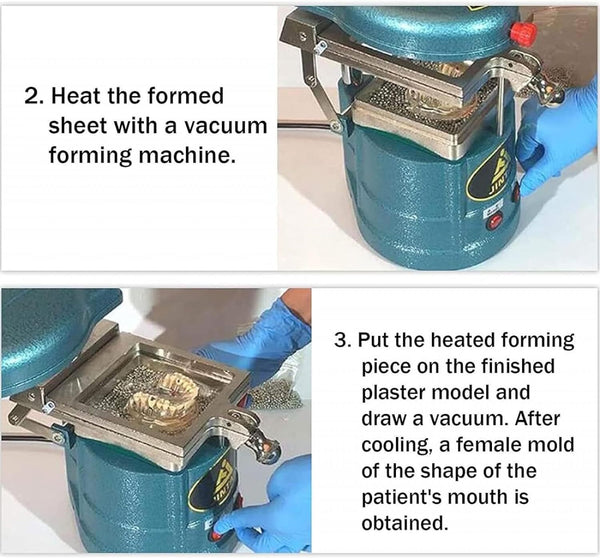 Dental Vacuum Forming Machine Thermoforming Former Lab Equipment  JG-18