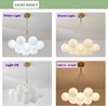 Modern Bubble Chandelier Lighting 13Light Glass Globe Pendant Hanging Light Lamp