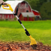 Cordless Cultivator Tiller Rotary Hoe Mini Electric Rototiller w/ 2 Battery