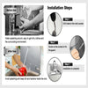 Kitchen Sink Splash Guard Kit for Kitchen Bathroom Waterproof Wall Mounted Guard