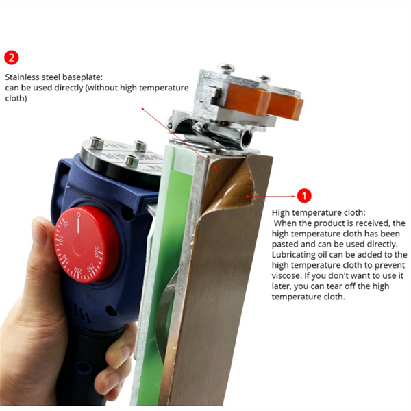Edge Banding Machine Wood PVC Manual Edge Bander For Self-adhesive Edge Banding