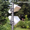 2PCS Directional Antenna External Antenna Kit 11 dBi 4G/5G/ LTE/Wi-Fi Universal