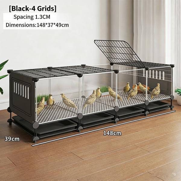 Quail Chicken Duck Coop Rabbit Hutch Large Hutches House Hen Run Cage Playpen