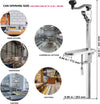 Commercial Can Opener Heavy Duty Manual Table Can Opener with Plated Steel Base