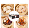 COMMERCIAL ELECTRIC BUN STEAMER WITH 4 OUTLET 220V/2500W Temperature Control AU